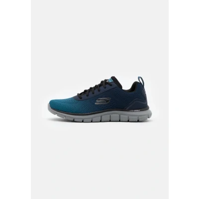 Image de Skechers Sport Track Baskets basses, Homme, Taille: 43, Navy/blue Polyester