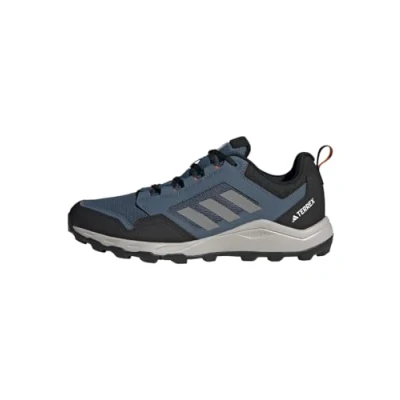 Image de adidas Homme Tracerocker 2.0 Trail Running Shoes Chaussures de Course sur Sentier, Core Black/Grey Three/Impact Orange, 42 2/3 EU