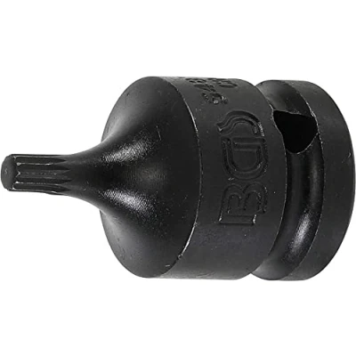 Image de BGS 5487 M5 Douille à embouts choc 12,5 mm (1/2&quot;) denture multiple intérieure (pour XZN)