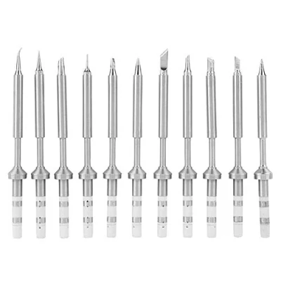Image de Semme Pointe de Fer à souder TS100, Type Stylo électrique en Acier Inoxydable, Stylo, Conseils Remplacement pour Le TS100(TS100 11PCS)