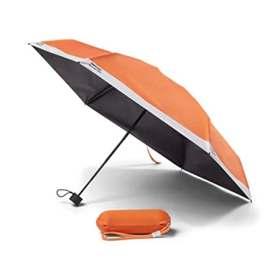 Image de Copenhagen.Design Pantone Umbrella Travel foldable in Box with keychainstrap, Orange