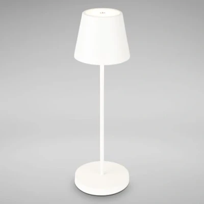 Image de B.K.Licht Lampe de table à intensité variable sans fil chevet LED tactile pour décoration balcon, extérieur, chambre coucher, salon, camping, jardin, USB C, intérieur et