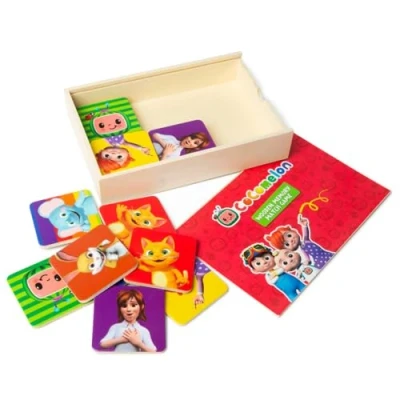 Image de CoComelon Memory de Cartes en Bois SB 96 0006 Couleur
