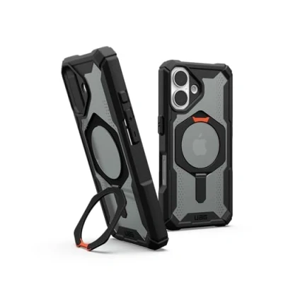 Image de Coque pour iPhone 16 MagSafe Plasma XTE avec Fonction Stand Noir Neuf