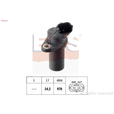 Image de EPS 1.953.235 Capteur d&#039;impulsions Made in Italy OE Equivalent OPEL: Corsa D 3/5 portes, Astra H Zafira A, VAUXHALL: Mk5