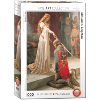 Image de Eurographics Der Ritterschlag Puzzle pour enfants, Taille: One Size, Multicoloured