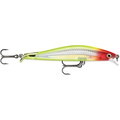 Image de Rapala Leurre de Pêche Ripstop Matériel avec 2 Bavettes d&#039;Eau Douce Profondeur Nage 0.9 1.2m Taille 9cm / 7g Fabriqué en Estonie Clown