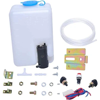 Image de Kit de Pompe Lave glace Universel 99300 Réservoir Liquide Bouteille Dépôt par Poweka