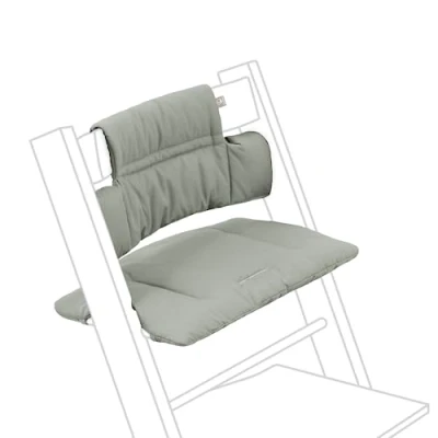 Image de Coussin Classic Tripp Trapp, Vert glacier À utiliser avec la Chaise Trapp pour un soutien renforcé et confort optimal Lavable en machine Compatible toutes les Chaises