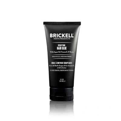Image de Brickell Colle Capillaire Sculptante pour Hommes, Tenue Durable Toute la Journée Sculpter et Façonner les Cheveux, 59 ml, Parfumée