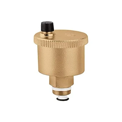 Image de Caleffi 502140 Mini purgeur automatique Minical Filetage extérieur 1/2&quot; Avec valve d&#039;arrêt