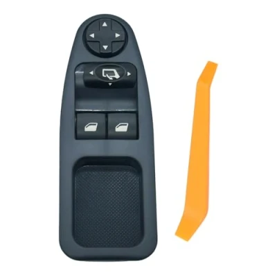 Image de ZEALfix Interrupteur Commande Leve vitre， Bouton électrique pour fenêtre 6554.ZJ Dispatch Scudo 270 Expert