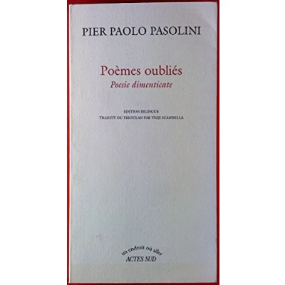Image de Poemes oublies (edit. bilingue): EDITION BILINGUE Livre d’occasion Correct