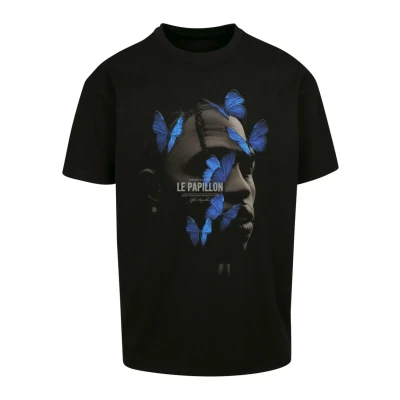 Image de Upscale by Mister Tee LE Papillon Oversize Tshirt imprimé, Taille: XS, Black
