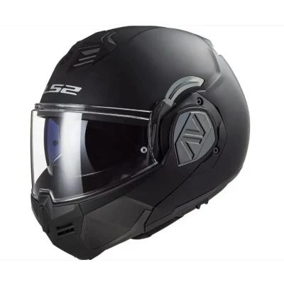 Image de LS2, Casque modulable Moto ADVANT Matt Black, L