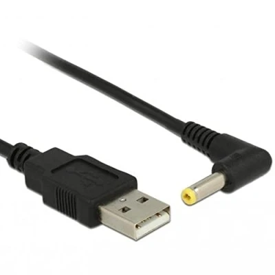 Image de DeLOCK Câble d&#039;alimentation USB (M) pour DC jack de 4,0 mm x 1,7 incliné 5 V 1.5 m