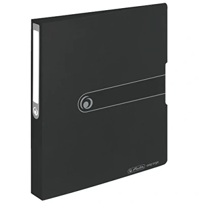 Image de Herlitz 11205754 Easy orga to go Classeur à anneaux A4 2 hauteur de remplissage 25 mm Noir