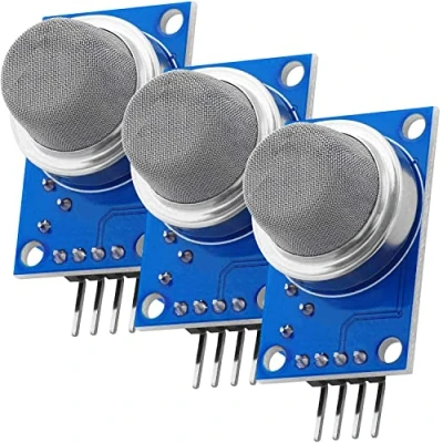 Image de AZDelivery 3 x MQ 135 Capteur de Gaz qualité l&#039;air Module Compatible avec Arduino et Raspberry Pi y Compris Un eBook