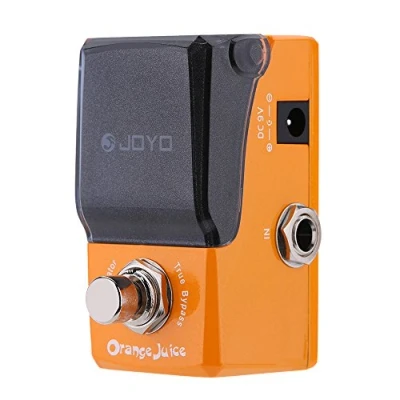 Image de Joyo JF 310 Ironman Orange Juice Mini pédale d&#039;effets pour guitare avec simulateur d&#039;ampli