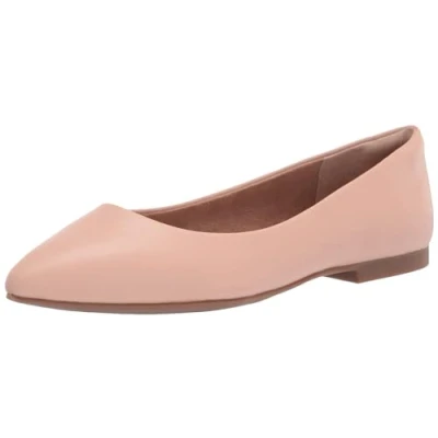 Image de Amazon Essentials Ballerines à Bout Pointu Femme, Rose Blush, 38.5 EU Large