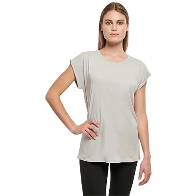 Image de Build Your Brand Femme À Épaules Dénudées pour T Shirt, Lightasphalte, XL EU