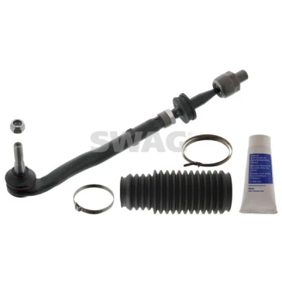Image de SWAG 20 94 6286 Biellette de direction Essieu avant gauche avec graisse écrou, colliers, corsets/emboutis BMW: 5 Berline