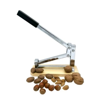Image de Pelamatic Casse Noisette Manuel en Métal Machine à Casser les Noix Efficace Amande Sans Effort Design Élégant, Métal, Manuel,