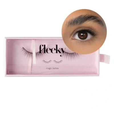 Image de fleeky Magic lashes Faux végétaliennes et sans cruauté animale, pour un effet parfait sur les yeux, cils artificiels à coller en cheveux synthétiques (just lashes, Dear)