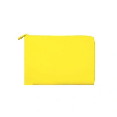 Image de Sacoche en cuir recyclé Ine Tablet 10/11 Jaune Neuf