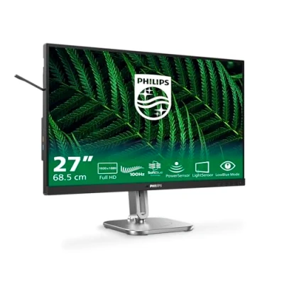 Image de Philips 5000 series 27B2G5200/00 écran plat de PC 68,6 cm (27 ) 1920 x 1080 pixels Full HD LCD Anthracite Neuf