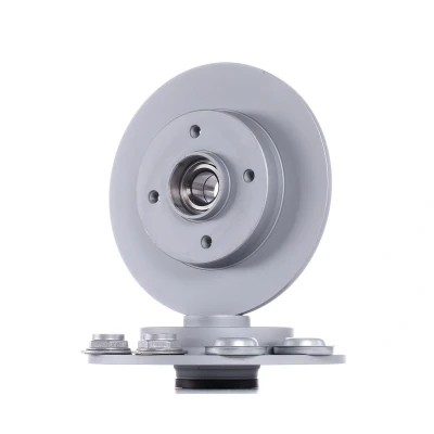 Image de ATE 24.0109 0100.2 Disque de frein 249,0 9,0 4 108,0 plein revêtu avec roulement roue, bague ABS PEUGEOT: 307 3/5 portes, 2008 Break, 207 SW