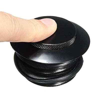 Image de ANCLLO Bouchon Pop Up de réservoir carburant à filetage standard pour moto, compatible avec Harley Davidson 1982 2017