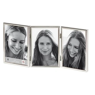 Image de walther design cadre photo argent 3x 10x15 cm Chloé Portrait Frame WD315S