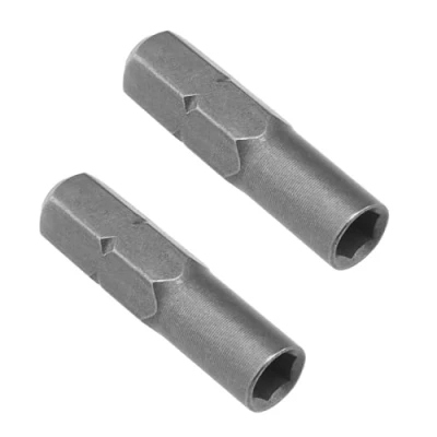 Image de ECSiNG Lot de 2 adaptateurs d&#039;embouts tournevis manuel/électrique avec poignée hexagonale, adaptateur précision 6,35 mm 1/4&quot; à 4