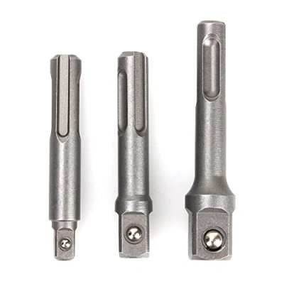Image de Yosoo Lot de 3 1/10,2 cm 3/20,3 1/5,1 Prise Pilote Adaptateur perceuse Bit Extra Long pour Marteau perforateur SDS Plus