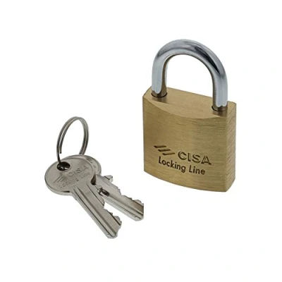 Image de Cisa Cadenas verrouillable Line, laiton, or, 21010300