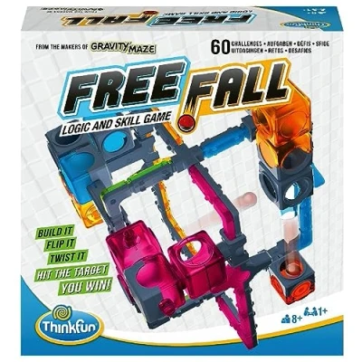 Image de ThinkFun 76548 Free Fall Gravité à Un Nouveau Niveau ! Jeu de logique pour Filles et garçons dès 8 Ans.par Les créateurs Gravity Maze.
