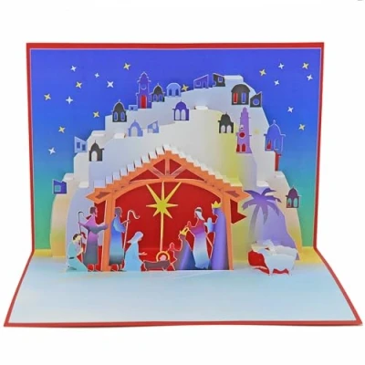Image de Favour Pop Up® TM097 Carte de Noël 3D faite à la main Convient également pour les bons d&#039;achat et cadeaux en argent