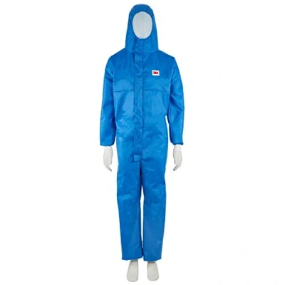 Image de 3M 4532+ Vêtements de protection 5/6, SSMMS polypropylène 52g / m2, AR (résistant à l&#039;alcool), bleu, taille M