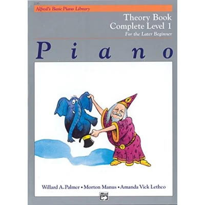 Image de Alfred&#039;s Basic Piano Theory Book Cmpl 1 Palmer, Manus &amp; Lethco Alfred Publishing