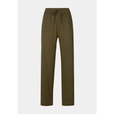 Image de ONLY Onltizana Loose Pants Pantalon classique, Femme, Taille: Medium, Grape leaf
