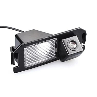 Image de Navinio Caméra de Recul Voiture en Couleur Kit Vue arrière Imperméable IP67 avec Large Vision Nocturne pour I30/ Genesis/Tiburon 2007/2008/ Soul/Rohens Coupe