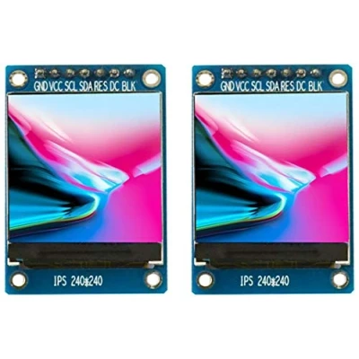 Image de TECNOIOT 2pcs 1.3 inch IPS HD TFT ST7789 Drive IC 240 * Full Color LCD