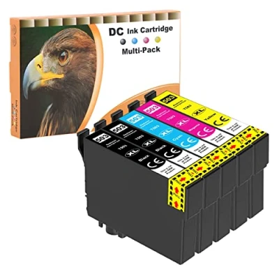 Image de LOSMANN D&amp;C Ink 5X Cartouches d&#039;encre Compatibles pour Epson 503XL 503 XL Expression Home XP 5200 5205 XP5200 XP5205, Workforce WF 2960 2965 WF2960 WF2965 2960DWF 2965DWF