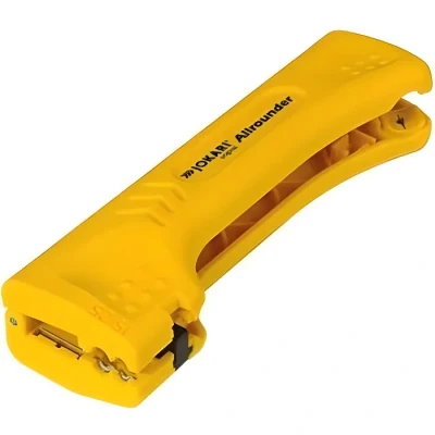Image de Dénudeur de câbles électriques PEREL Allrounder Convient pour ronds et plats Jaune