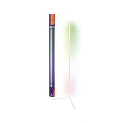 Image de LEDVANCE Lampadaire LED d&#039;angle SMART+ WIFI,140cm, blanc,14W,1170lm,blanc et couleur réglables,dimmable,fonction bricolage rythme musical,longue durée de vie,contrôlable par application,2700 6500K