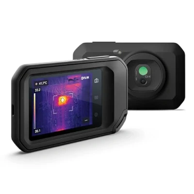 Image de Caméra thermique FLIR C3 X Compact 20 à 300 C 8.7 Hz MSX®, WiFi, appareil photo numérique intégré, Résiste une chut