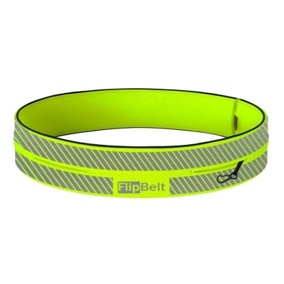Image de FlipBelt réfléchissante Large jaune fluo