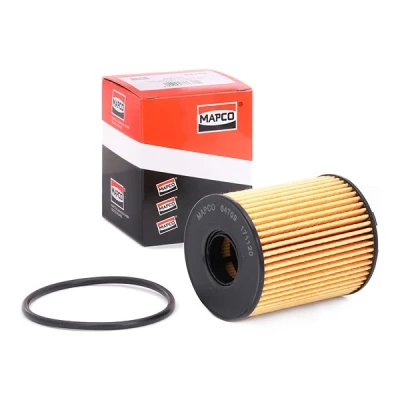 Image de MAPCO 64709 Filtre à huile Cartouche filtrante FIAT: 500 3 portes, 500X, Grande Punto 3/5 OPEL: Corsa D Astra H portes