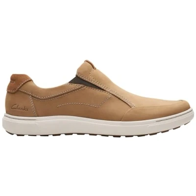 Image de Clarks Homme Mapstone Step Semelle de Mocassin, Sand Nubuck, 42.5 EU